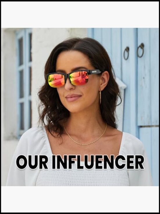 Polarized Fit Over Glasses Sunglasses with TR90 Frame main image 6